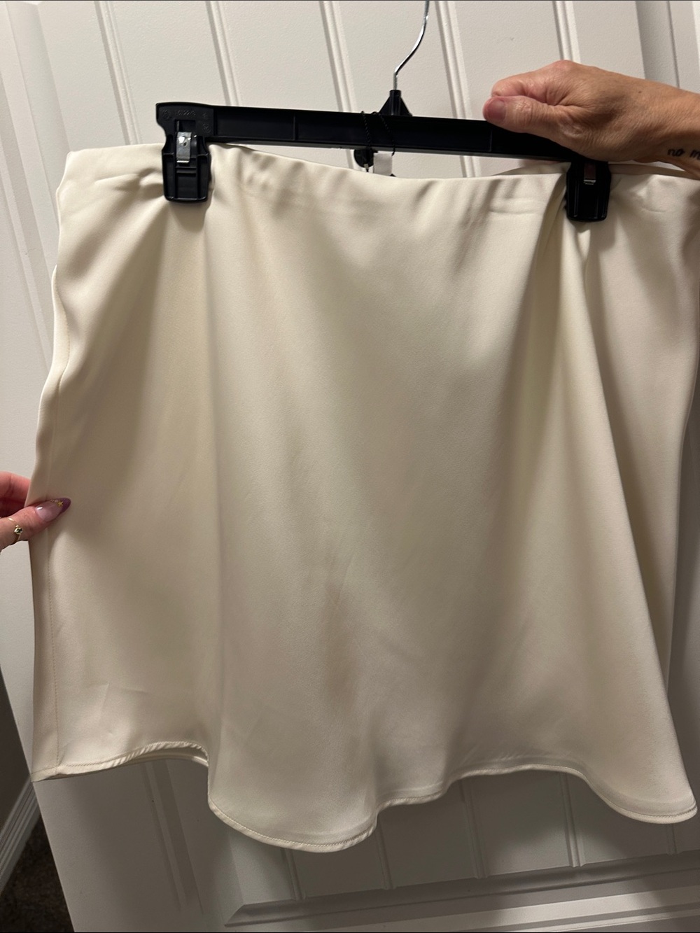 Gianni Bini Cream Circle Skirt